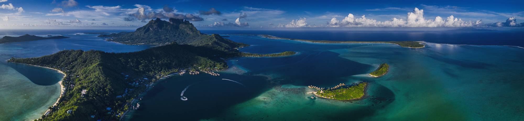 Photo - Polynésie Française - Vue du ciel - Bora Bora #259